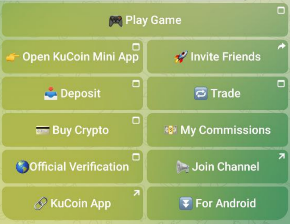 KuCoin MiniApp — це офіційна програма KuCoin