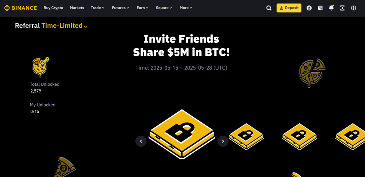 Binance is giving away up to $40 in Bitcoin — a Pizza Day promotion!