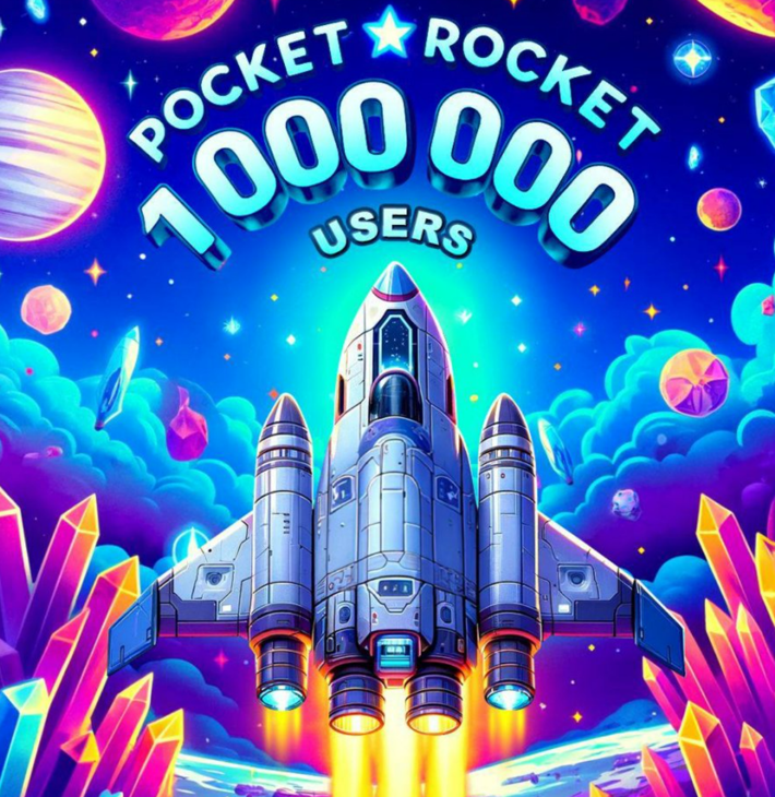 Pocket Rocket это веб3-космическая стратегическая игра, очень перспективная новая кликалка от мощной биржи WhiteBit