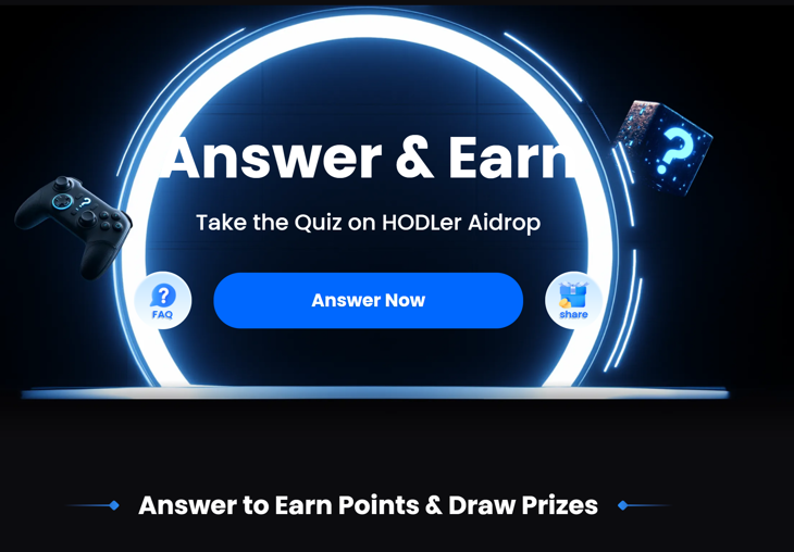 Квиз от проекта "HODLer Aidrop"