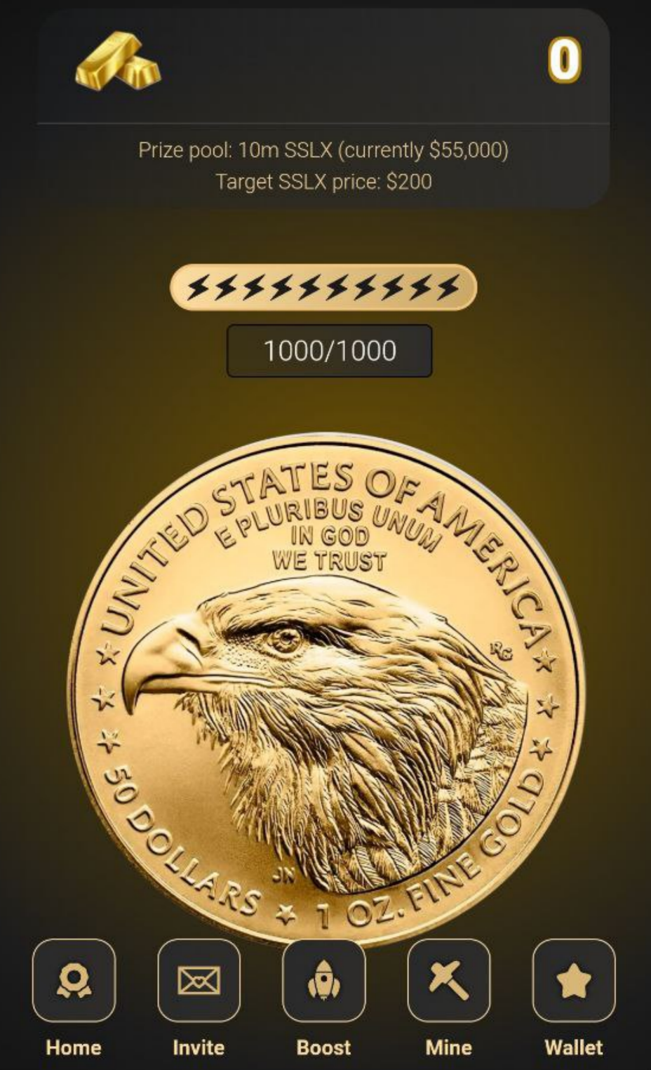 Gold Eagle - нова тапалка від українського проекту SL8 (Slate)