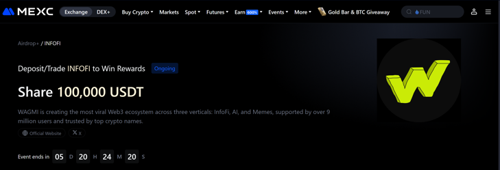 Earn up to $80 + $25 for each friend on MEXC!