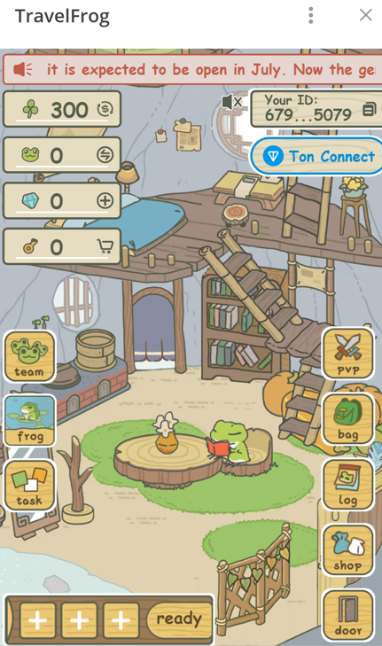 Японська мобільна гра Travel Frog або "Мандрівна жаба"