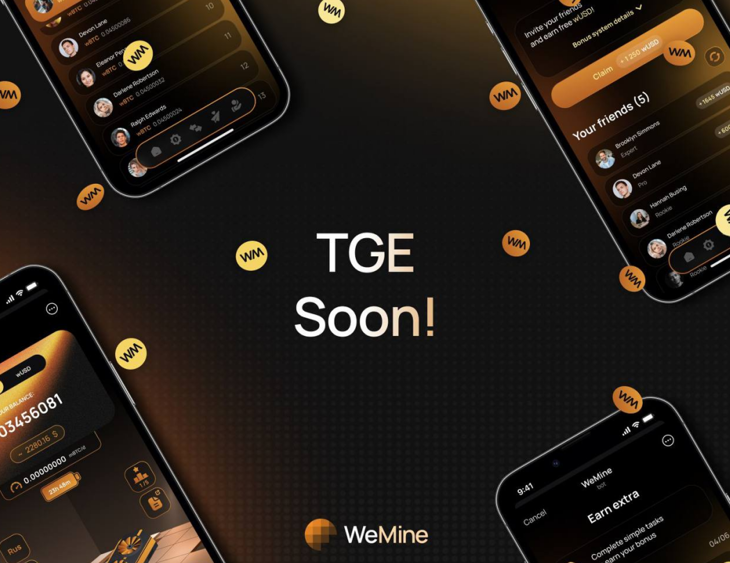 Подробиці про TGE | WeMine