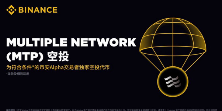 Аірдроп  $MTP на Binance