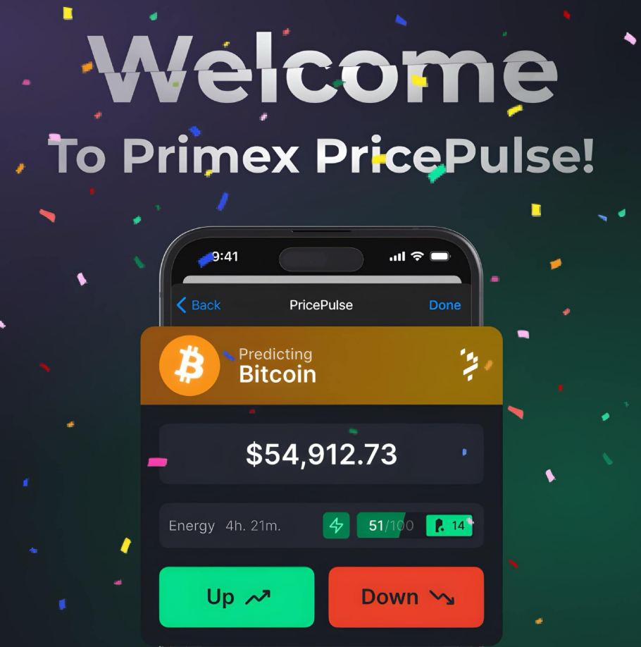 Primex PricePulse це додаток в якому заробляємо на прогнозах