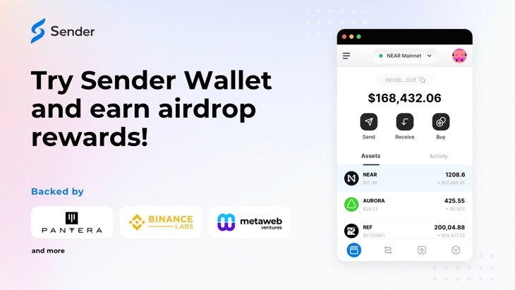 Детальний опис як заробити Airdrop від Sеnder Wallet та як заробити більше