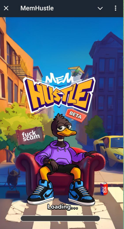 MemHustle is an innovative game integrated into Telegram