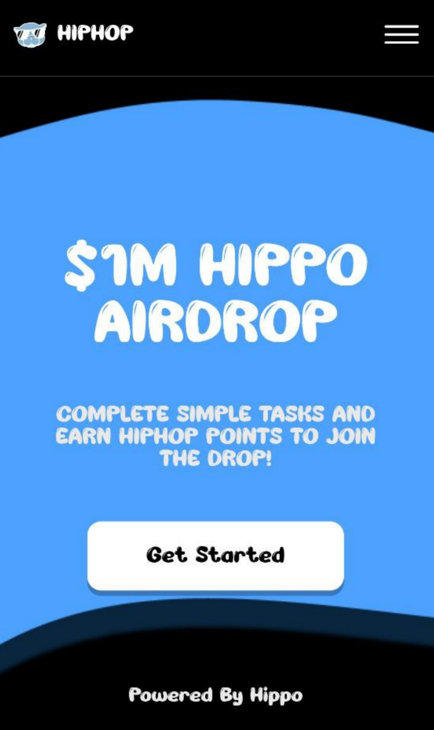 Реєстрація на Airdrop від HipHop