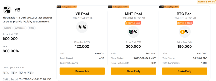 Launchpool $YB on Bybit!