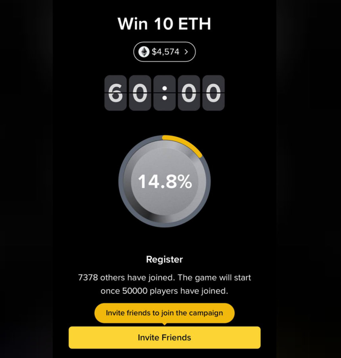 Binance is launching a crazy giveaway again!