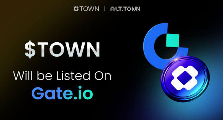 Airdrop $TOWN від Gate Alpha