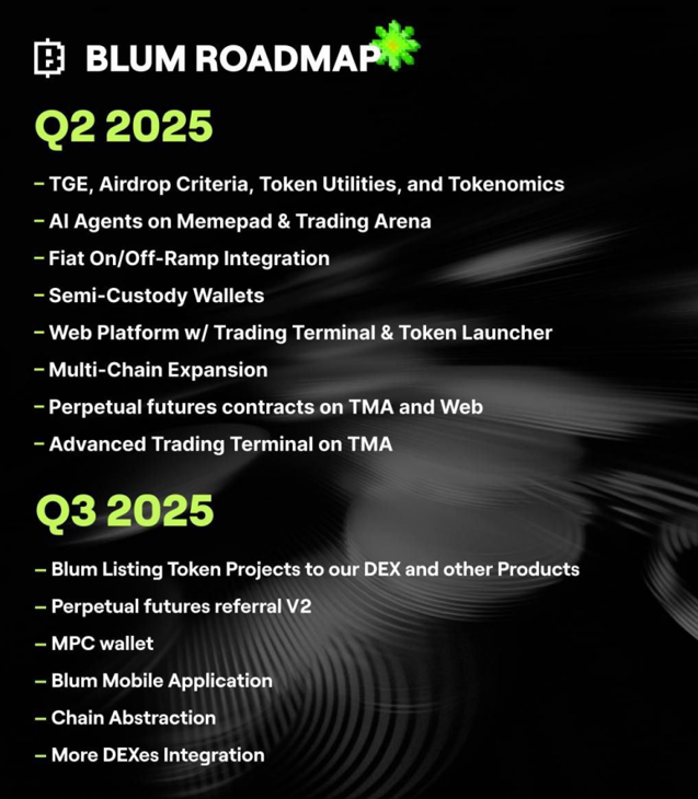Blum Roadmap