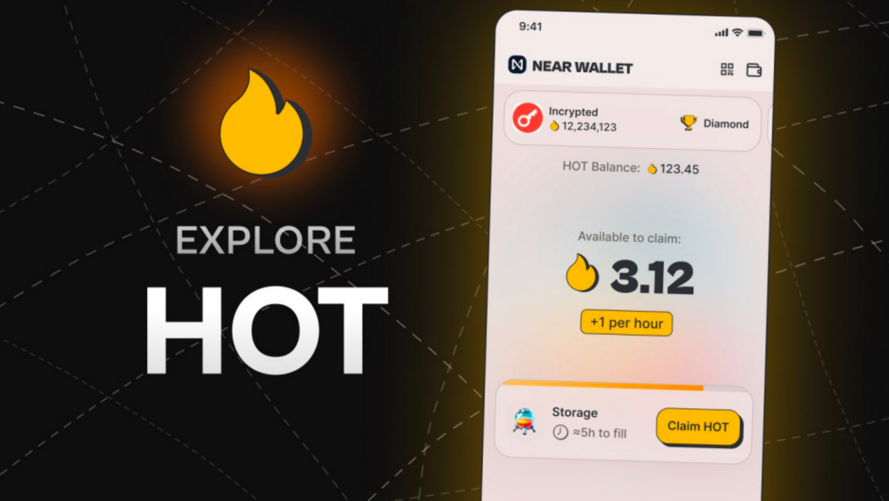 NEAR в Telegram + БЕСПЛАТНЫЙ МАЙНИНГ HOT. Заработок пассивно и без вложений  с т