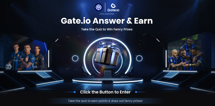 Take quizzes on Gate.io