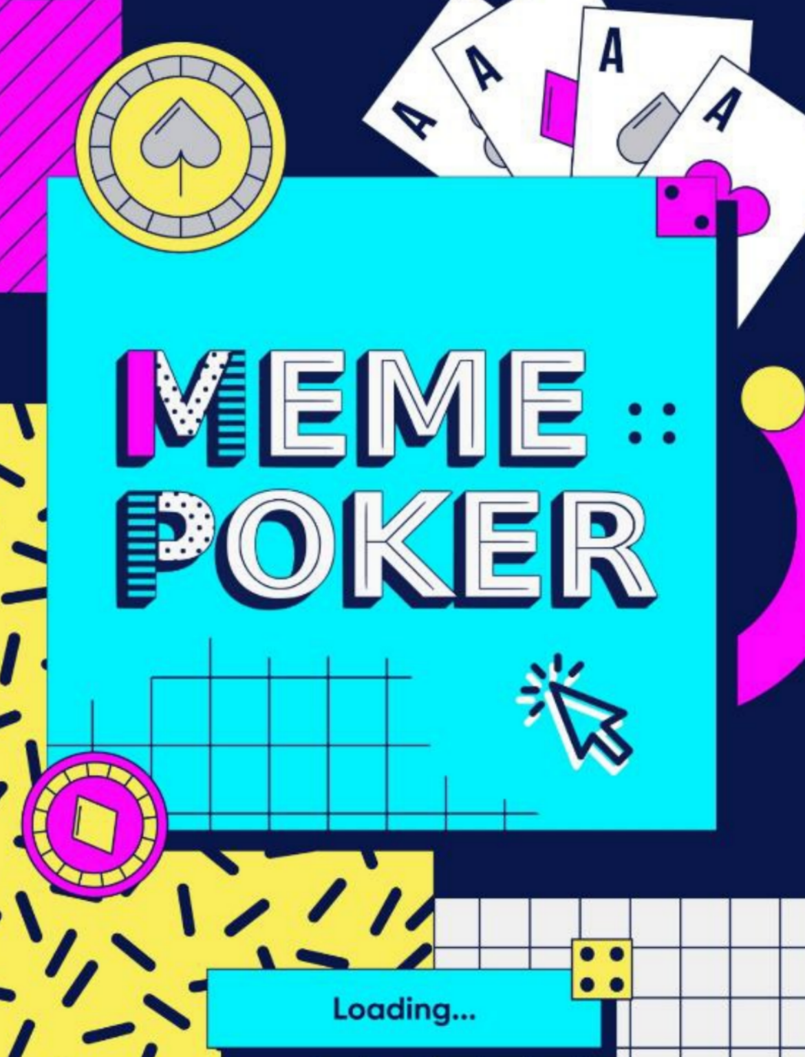 Meme Poker - we play poker and get points while waiting for a drop