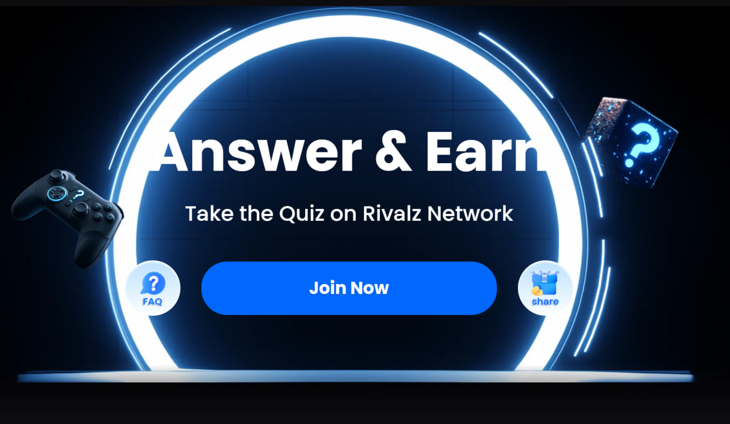 Квиз от проекта "Rivalz Network"