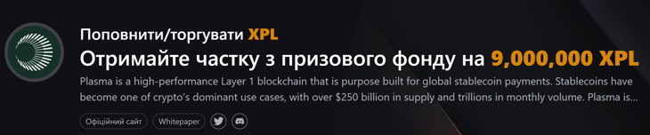Bybit запустив Token Splash з $XPL
