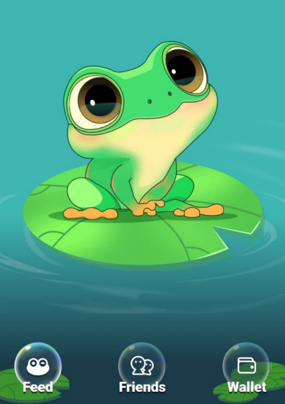 Frog Trader game by KuCoin and TON