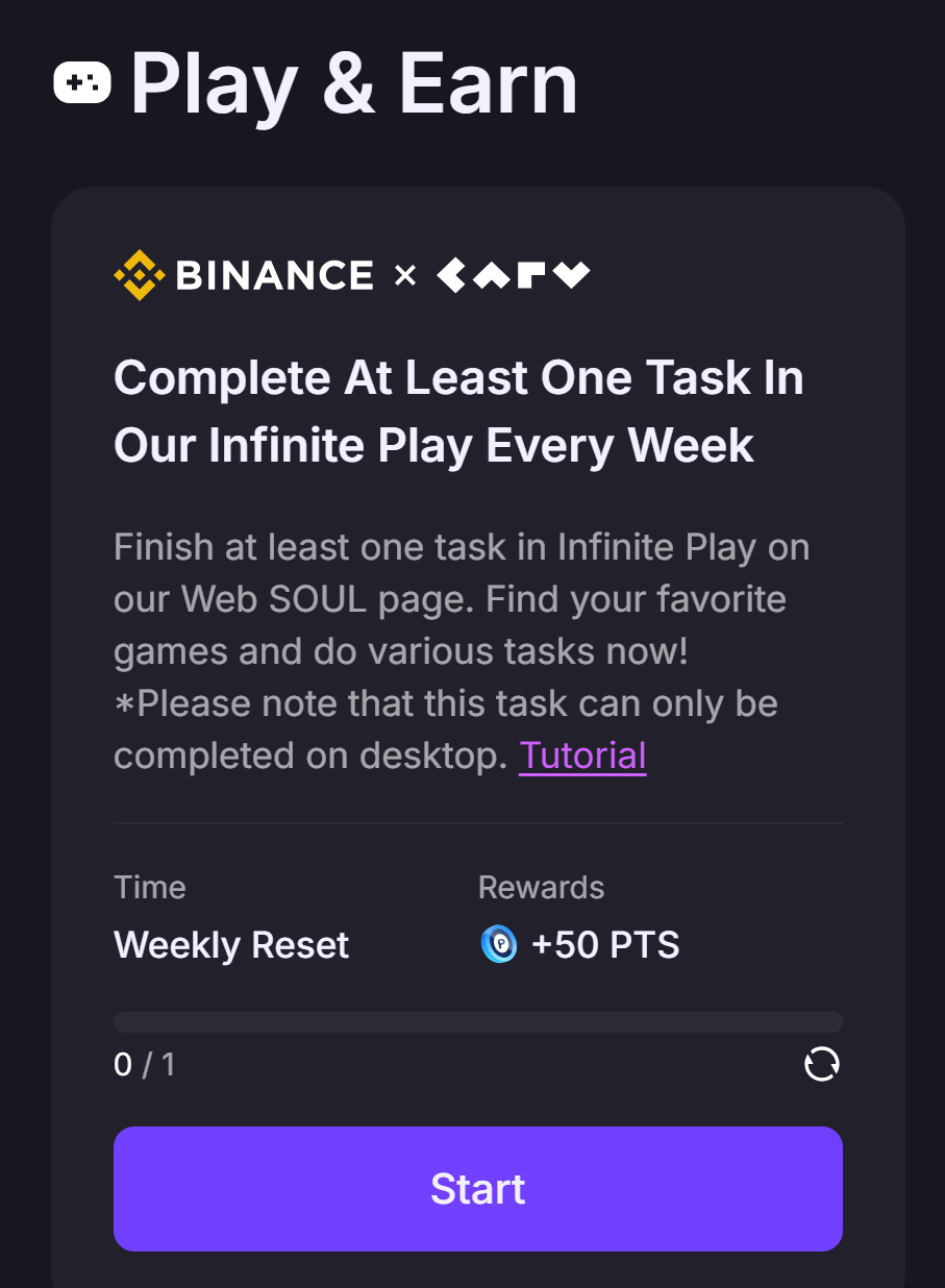 Binance Web3 Wallet x CARV Airdrop Endless Play