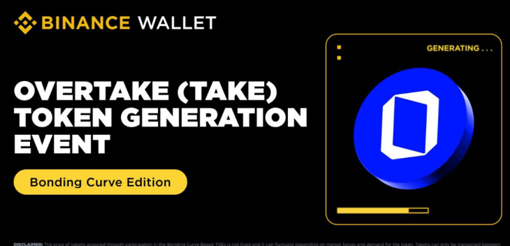 TGE 2.0 $TAKE OVERTAKE from Binance Wallet