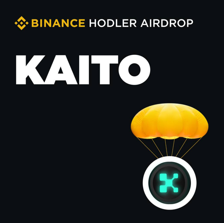 Airdrop from Binance in the form of KAITO tokens
