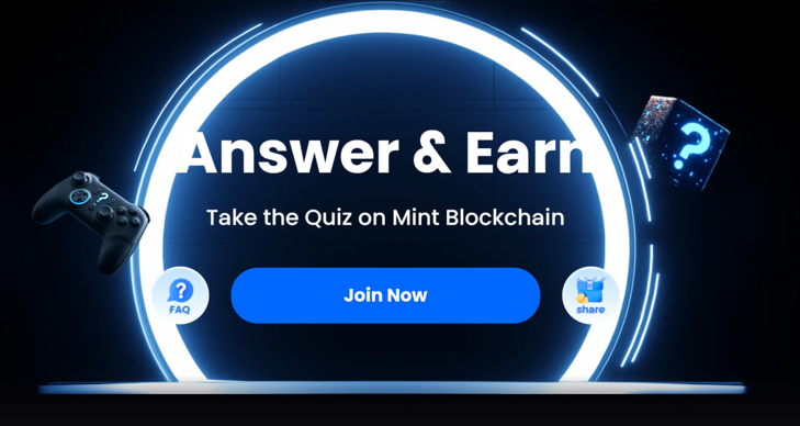 Квиз от проекта "Mint Blockchain"