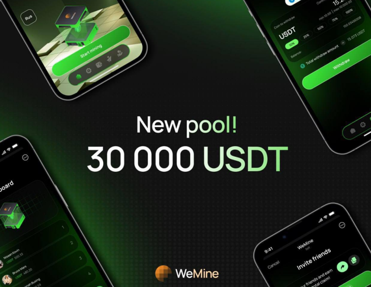 New $30,000 USDT pool launched