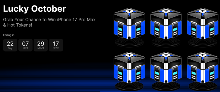 Roulette from BingX — the main prize is iPhone 17!