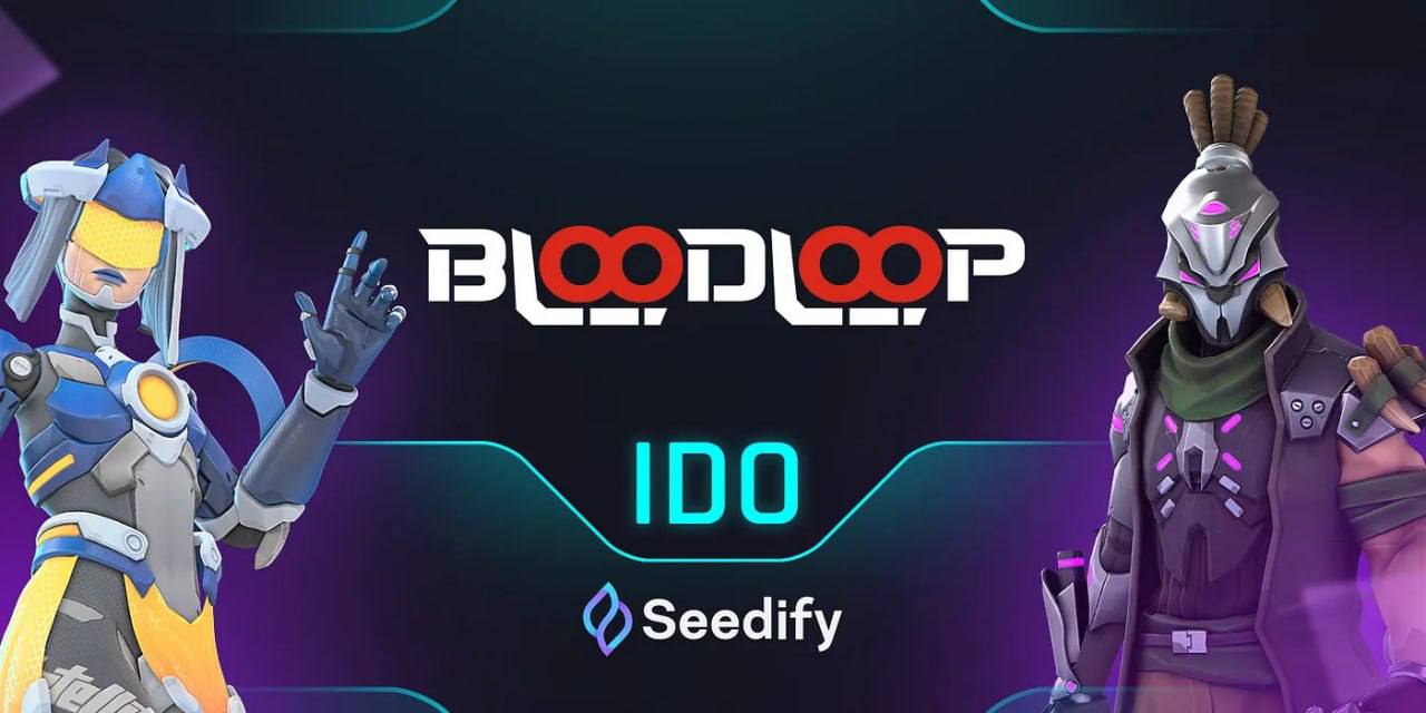 We participate in IDO and airdrop from BloodLoop